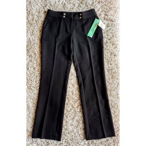 Anne Klein Black Dress Pants Trousers